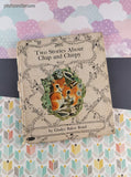 Vintage 1965 Whitman Books, Two Stories About Chap and Chirpy, Hardcover