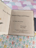 Vintage 1965 Whitman Books, Two Stories About Chap and Chirpy, Hardcover