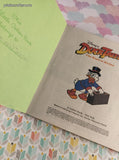 Vintage 1987 Disney's Duck Tales The Road to Riches Big Little Golden Book, Hardcover