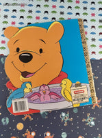 Vintage 1997 Golden Super Shape Book Pooh Just Be Nice...to Your Little Friends! Softcover