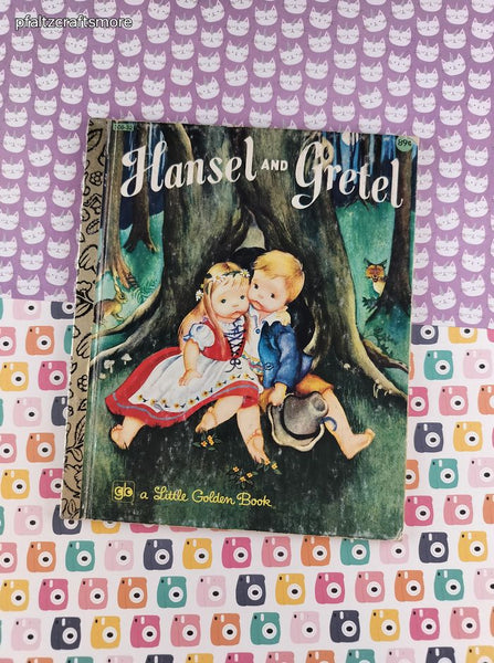 Vintage 1982 Little Golden Book: Hansel and Gretel Hardcover