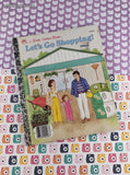 Vintage 1988 Little Golden Book: Let's Go Shopping! Hardcover