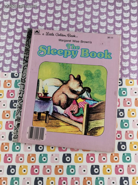 Vintage 1975 Little Golden Book: The Sleepy Book Hardcover