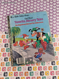 Vintage 1973 Little Golden Book: Walt Disney's Favorite Nursery Tales The Gingerbread Man and the Golden Goose Hardcover