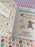 Vintage 1973 Little Golden Book: Walt Disney's Favorite Nursery Tales The Gingerbread Man and the Golden Goose Hardcover