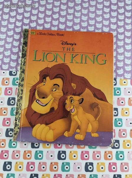Vintage 1997 Little Golden Book: Disney's the Lion King Hardcover