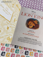 Vintage 1997 Little Golden Book: Disney's the Lion King Hardcover