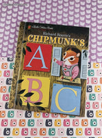 2007 Little Golden Book Classic, Richard Scarry's Chipmunks Hardcover