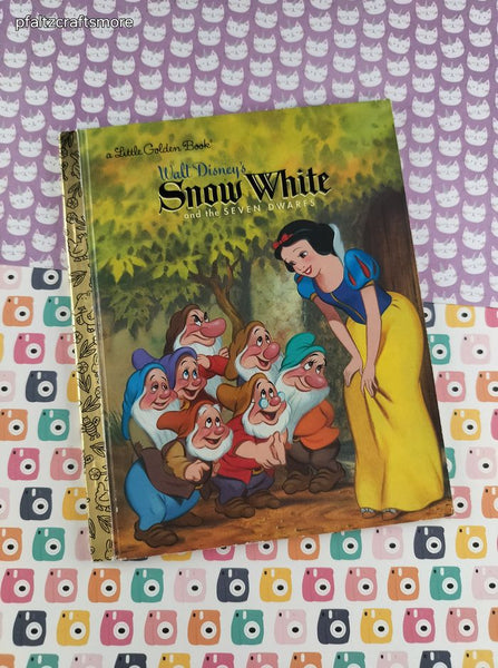 2022 Little Golden Book Classic, Walt Disney's Snow White and the Seven Dwarfs Hardcover