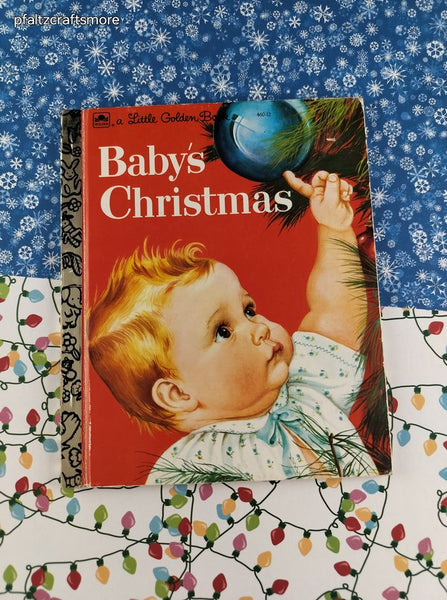 Vintage 1992 Little Golden Book: Baby's Christmas Hardcover