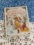 Vintage 1983 Little Golden Book: The Twelve Days of Christmas A Christmas Carol Hardcover