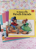 Vintage 1986 Mcdonalds An American Tail Fievel Set/4 Softcovers
