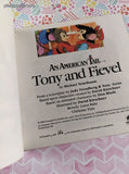 Vintage 1986 An American Tail "Tony and Fievel" Softcover McDonalds Promo, Nice & Clean