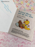 Vintage 1988 First Little Golden Book Little Duck and the New Baby Hardcover