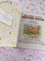 Vintage 1997 First Little Golden Book My First Little Mother Goose Hardcover