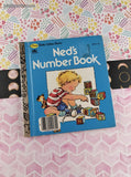 Vintage 1981 First Little Golden Book Ned's Number Book Hardcover