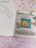 Vintage 1981 First Little Golden Book Ned's Number Book Hardcover