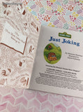 Vintage 1995 First Little Golden Book Sesame Street Just Joking Hardcover