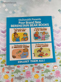 Vintage 1990 McDonalds Berenstain Bears' and the Eager Beavers Softcover