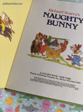 Vintage 1990 Richard Scarry's Naughty Bunny Big Golden Book Hardcover