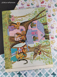 Vintage 1973 TThe House in the Hole in the Side of the Tree Wonder World Hardcover