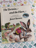 Vintage 1984 The Tortoise and the Hare by Janet Stevens Weekly Reader Hardcover, Like New
