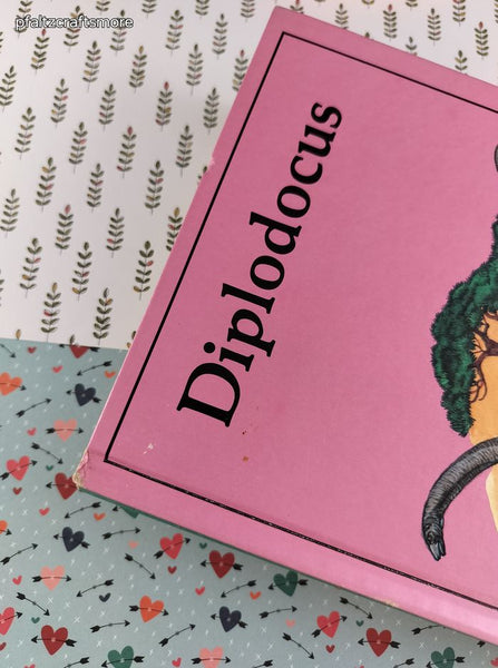 Vintage 1980's Dinosaur Hardcover Book Set/8 by Rupert Oliver Rourke Enterprises