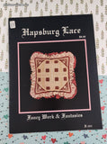 Vintage 1980 Fancy Work & Fantasies Hapsburg Lace F-203 Cross Stitch Softcover Booklet