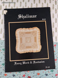 Vintage 1984 Fancy Work & Fantasies Shalimar F-209 Cross Stitch Softcover Booklet