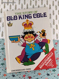 Vintage 1975 The Story of Old King Cole Checkerboard Press, Hardcover