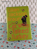 Vintage 2004 The Cat Who Talked Turkey by Lilian Jackson Braun Hardcover, Like New
