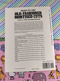 Vintage 1987 Dover Clip-Art Series Ready-to-Use Old-Fashioned Mortised Cuts Softcover