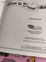 Vintage 1997 KidsBooks How to Draw Aliens & UFOs Hardcover