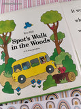 Vintage 1993 Lift-a-Flap Spot's Walk in the Woods by Eric Hill Hardcover