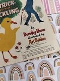 Vintage 1963 Patrick and the Duckling a Golden FUZZY WUZZY Book Softcover