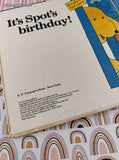 Vintage 1982 Lift-a-Flap Spot's Birthday Party by Eric Hill Hardcover