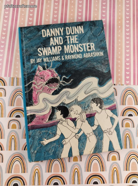 Vintage 1971 Danny Dunn and the Swamp Monster Weekly Reader Hardcover