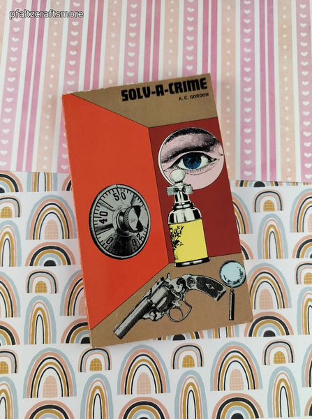 Vintage 1972 Solv-a-Crime by A.C. Gordon Softcover
