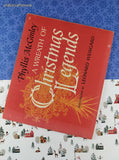 Vintage 1974 1st Printing A Wreath of Christmas Legends by Phyllis McGinley Softcover