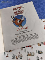 Vintage 2001 1st Printing Rudolph the Red-Nosed Reindeer Oh, Nose! Softcover