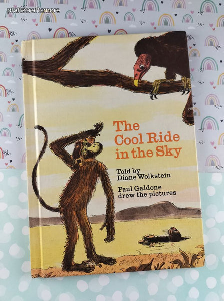 Vintage 1973 Weekly Reader The Cool Ride in the Sky Hardcover