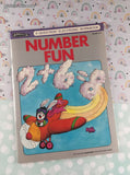Vintage 1984 1st Printing Number Fun: A Questron Electronic Quiz Book Softcover, Like New