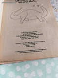 Vintage 1992 Honey Bear Books Dinosaur Children's Activity Books Set/3
