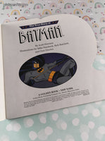 Vintage 1997 Golden Book: The True Story of Batman, Golden Shapes Softcover