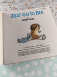 Vintage 1991 Golden Book: Just Go to Bed by Mercer Mayer, Look-Look Book Softcover