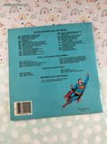 Vintage 1982 Golden Book: The Adventures of Superman, Look-Look Book Softcover