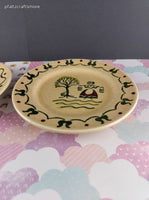 Vintage Metlox Poppytrail Homestead Provincial Bread & Butter Plate 6.25" Set/2, CLEAN