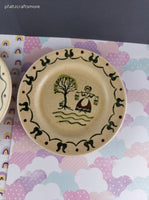 Vintage Metlox Poppytrail Homestead Provincial Bread & Butter Plate 6.25" Set/2, CLEAN