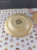 Vintage Metlox Poppytrail Homestead Provincial Bread & Butter Plate 6.25" Set/2, CLEAN