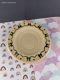 Vintage Metlox Poppytrail Homestead Provincial Saucer Plate 6", CLEAN